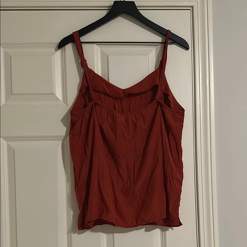 Old Navy Women's Rust Colored Tank Top - Picture 3 of 4